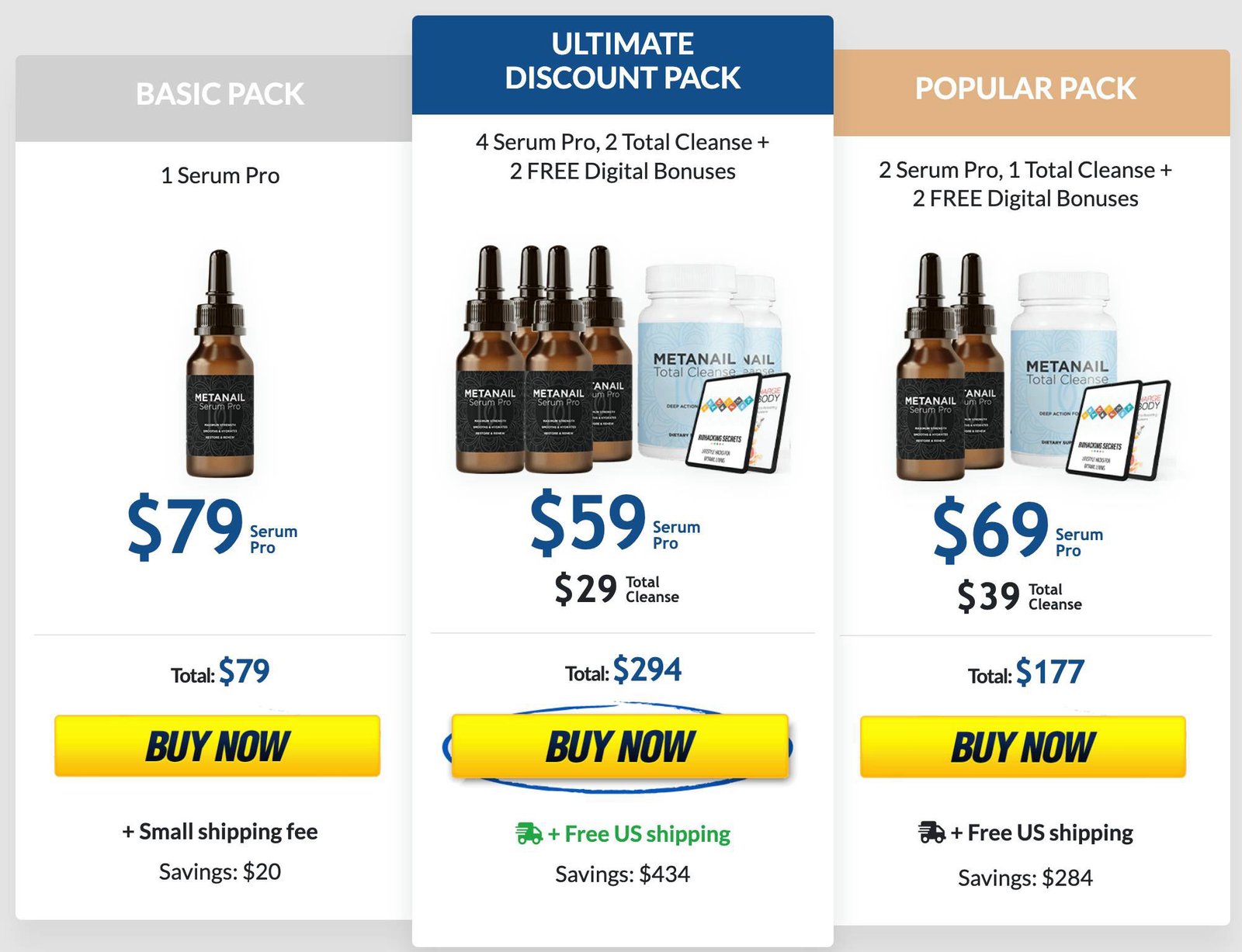 Metanail Serum Pro bottle